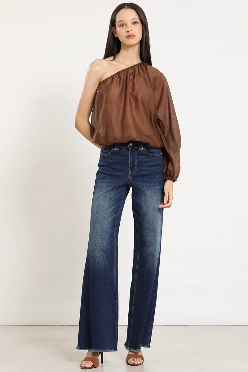 JEANS PALAZZO, TIRO MEDIO, INDIGO LIOLA - 5