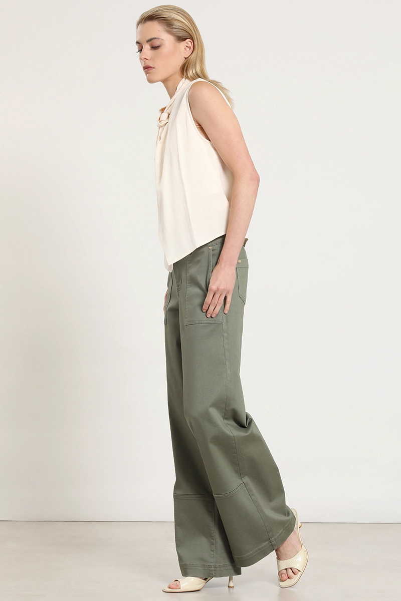 JEANS COLOR PALAZZO, CARGO, MILITAR LIOLA - 7