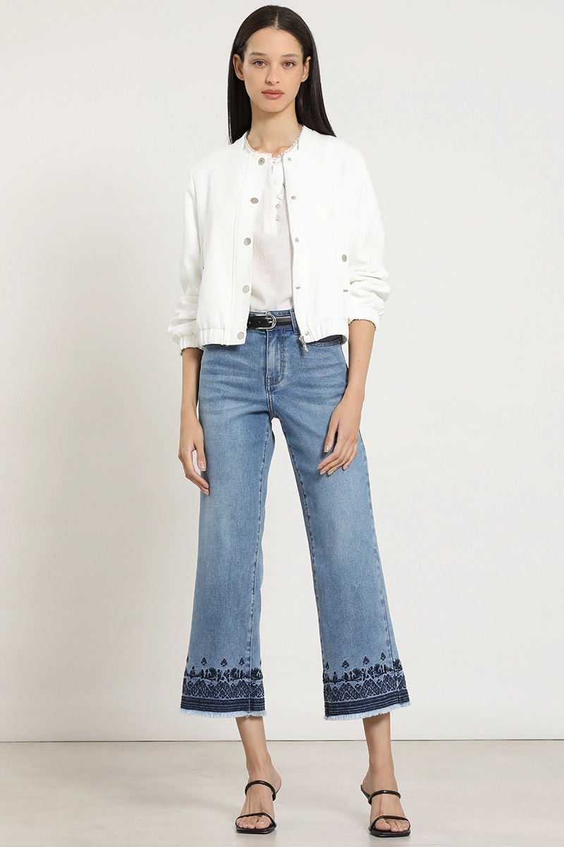 JEANS CROPPED STRAIGHT, BORDADO, AZUL LIOLA - 7