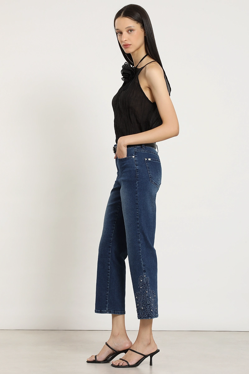 JEAN CROPPED SLIM, AZUL LIOLA - 2