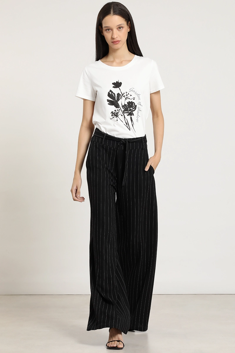 POLERA ESTAMPADO FLORES, BORDADO, CRUDO LIOLA - 4