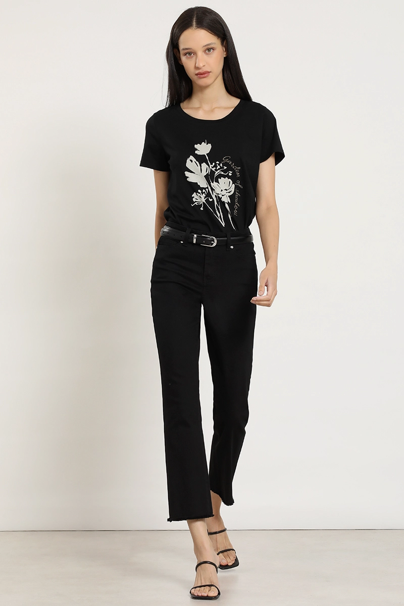 JEANS COLOR SKINNY, NEGRO LIOLA - 4