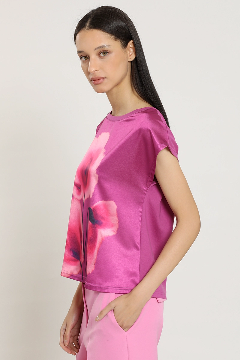 POLERA SATIN, ESTAMPADO, VIOLETA LIOLA - 7