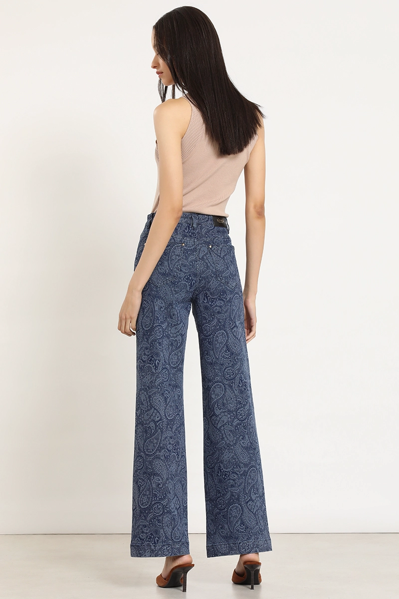 JEANS STRAIGHT, ESTAMPADO PAISLEY, AZUL LIOLA - 6