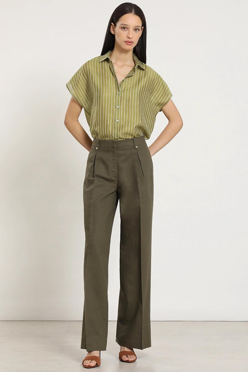 BLUSA RAYAS FANTASIA, VERDE LIOLA - 2