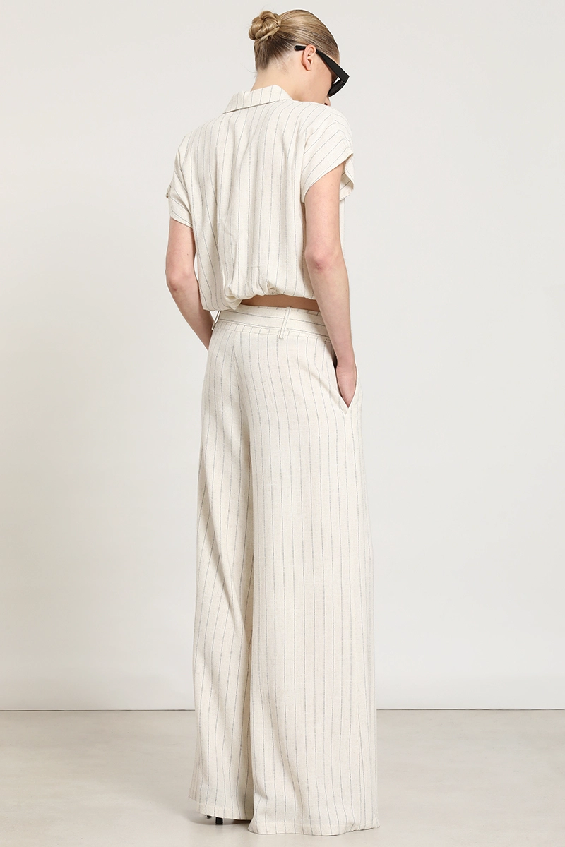 PANTALON RECTO, TIRO ALTO, CRUDO LIOLA - 6