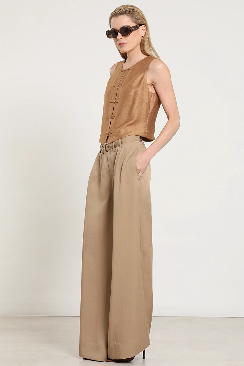 TOP SEMI SATINADO, CAMEL LIOLA - 4