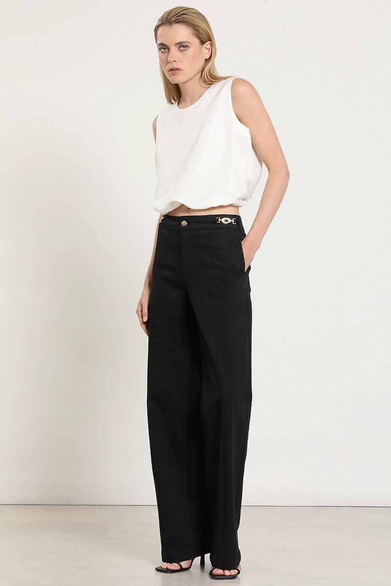 JEANS COLOR STRAIGHT, NEGRO LIOLA - 6