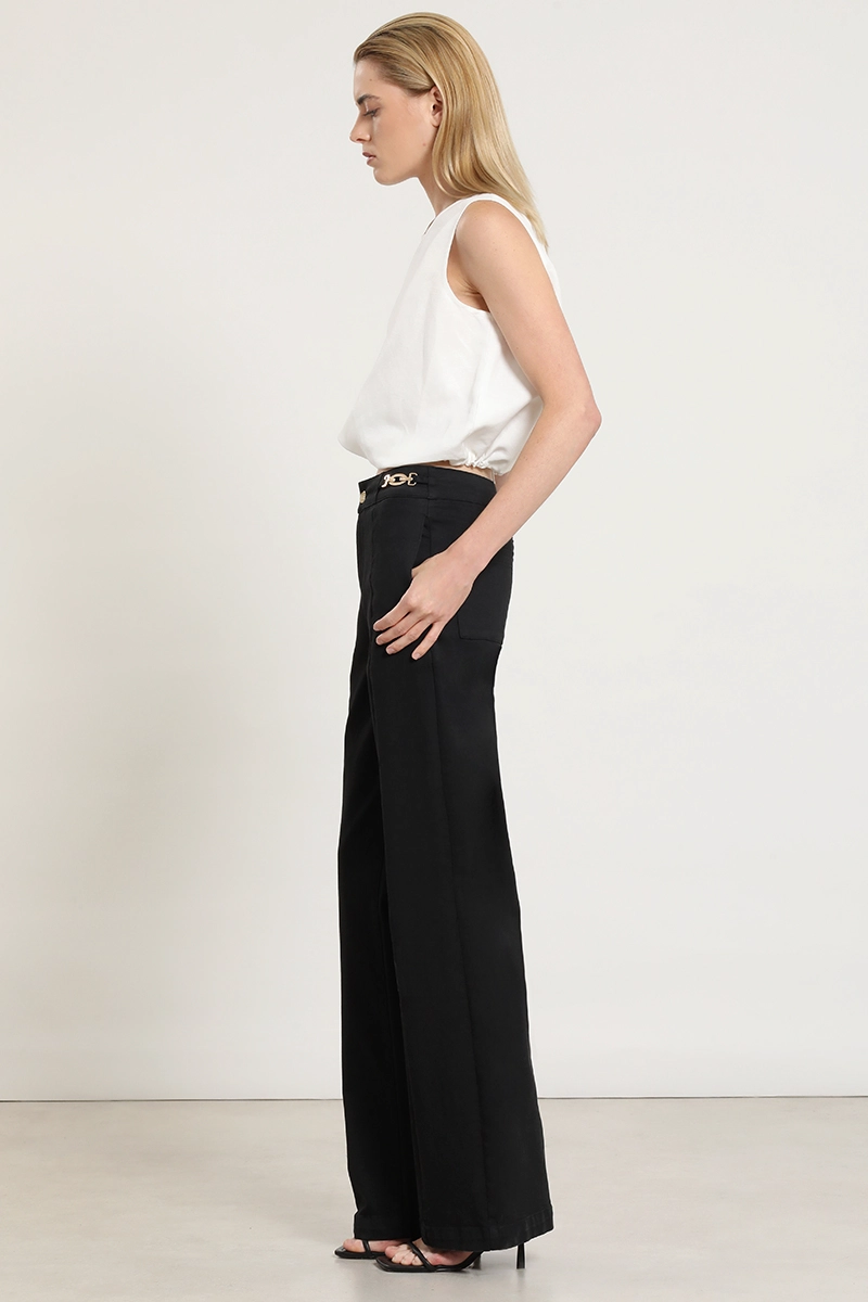 JEANS COLOR STRAIGHT, NEGRO LIOLA - 7