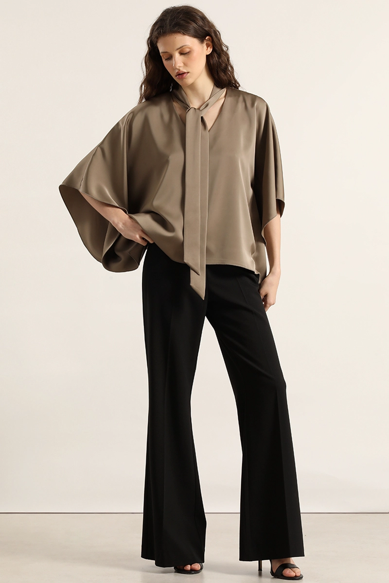 BLUSA TUNICA, SATIN LAZADA, TOPO LIOLA - 7