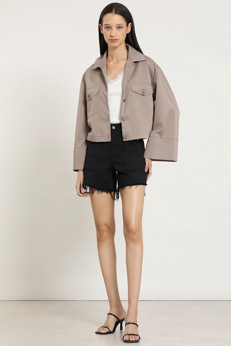 CHAQUETA EFECTO SATINADO, TOPO LIOLA - 2