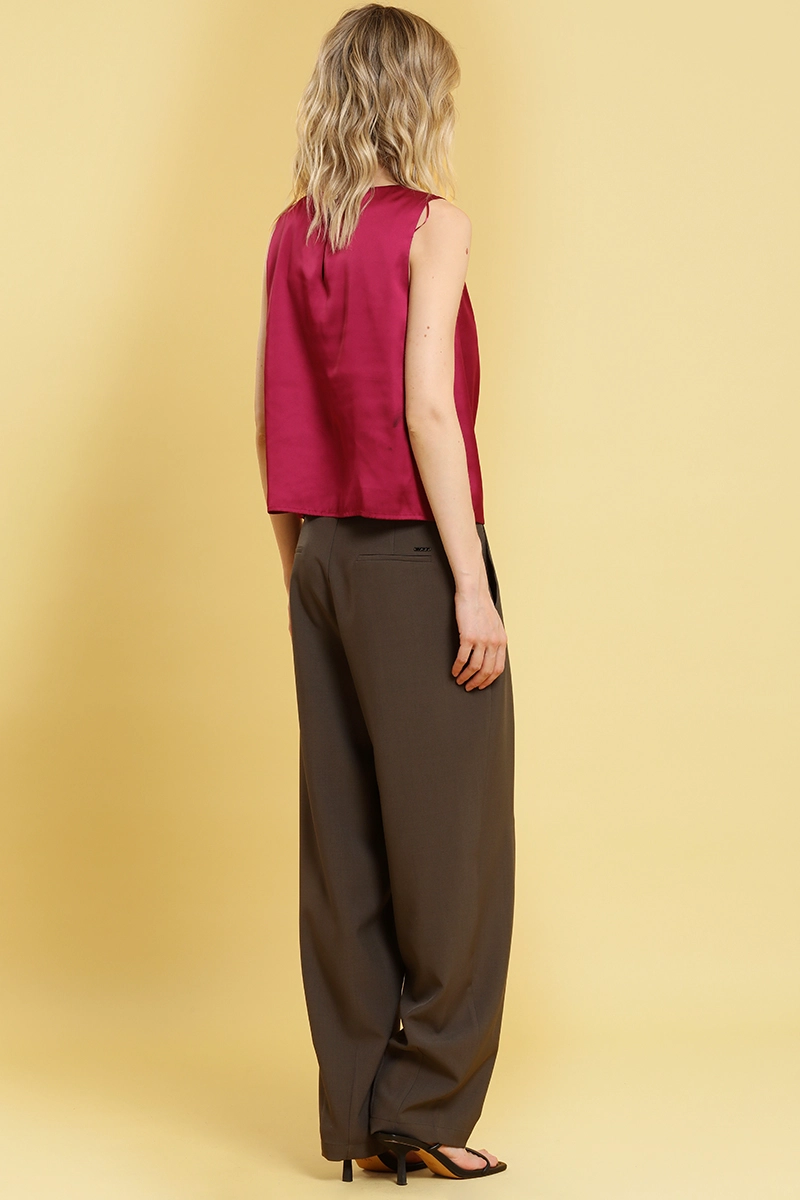 PANTALON SASTRE CON PINZAS, TOP LIOLA - 7