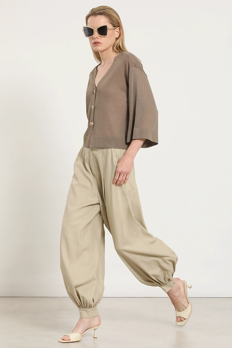 CARDIGAN PUNTO, SEMITRANSPARENTE, TOPO LIOLA - 4