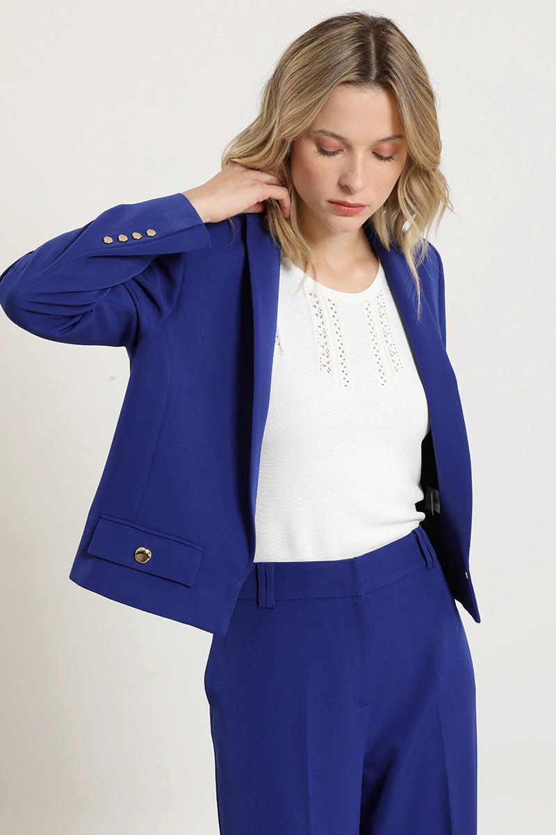 BLAZER CROPPED, AZULINO LIOLA - 6