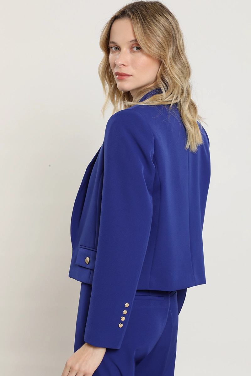 BLAZER CROPPED, AZULINO LIOLA - 8