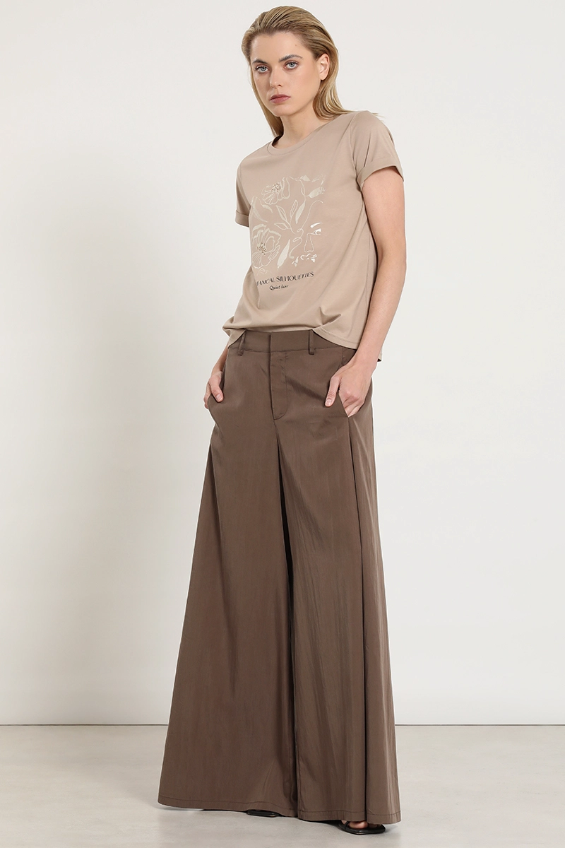 POLERA ESTAMPADO BOTANICAL SILHOUETTE, BEIGE LIOLA - 7