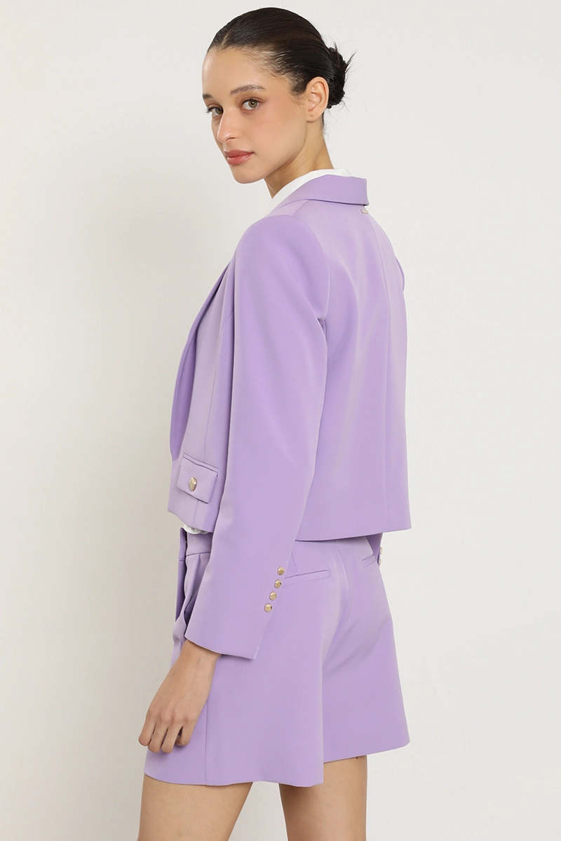 BLAZER CROPPED, LILA LIOLA - 4