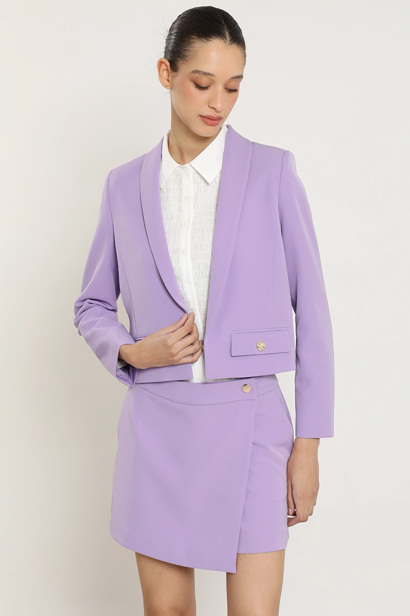 BLAZER CROPPED, LILA LIOLA - 5