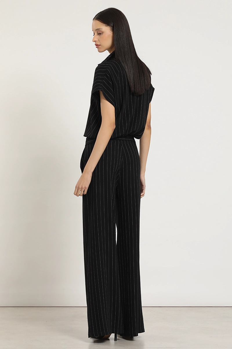 PANTALON RECTO, TIRO ALTO, NEGRO LIOLA - 7