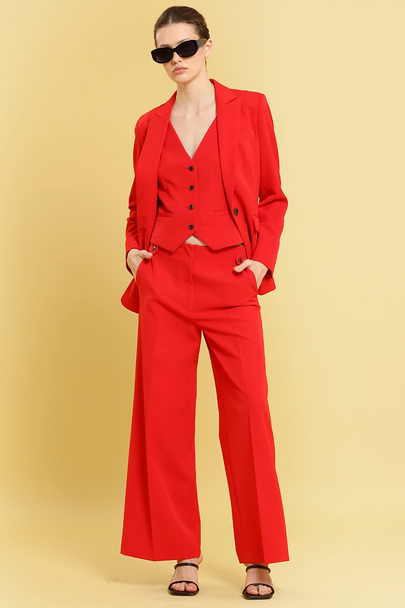 PANTALON CROPPED WIDE, ROJO LIOLA - 7