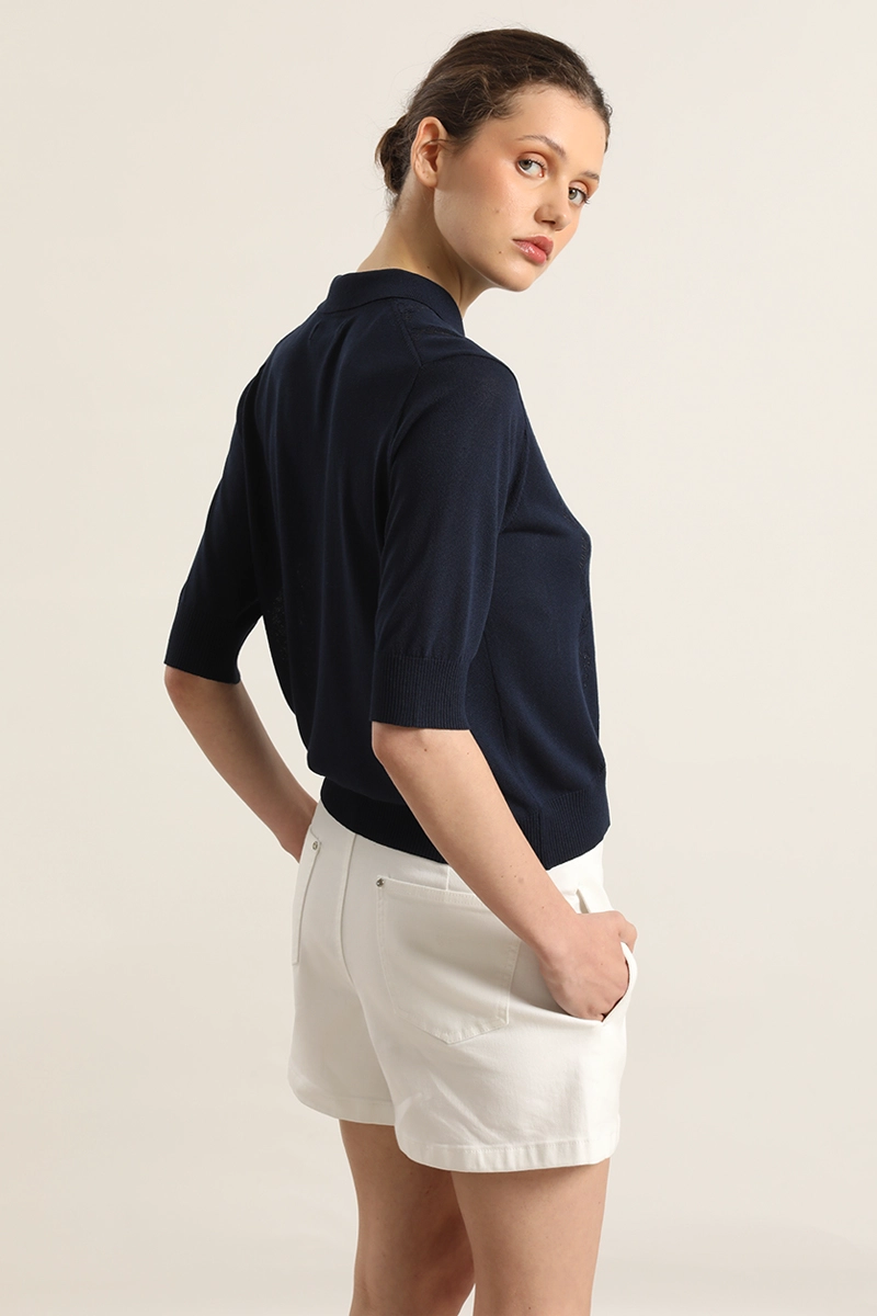 SHORT JEANS COLOR, CRUDO LIOLA - 5