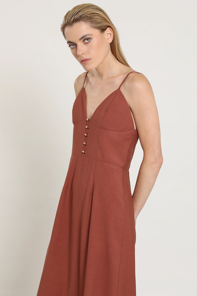 VESTIDO MIDI, PABILOS, OXIDO LIOLA - 3