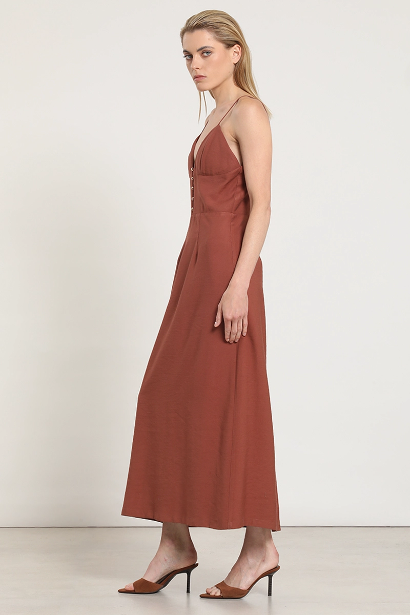 VESTIDO MIDI, PABILOS, OXIDO LIOLA - 5