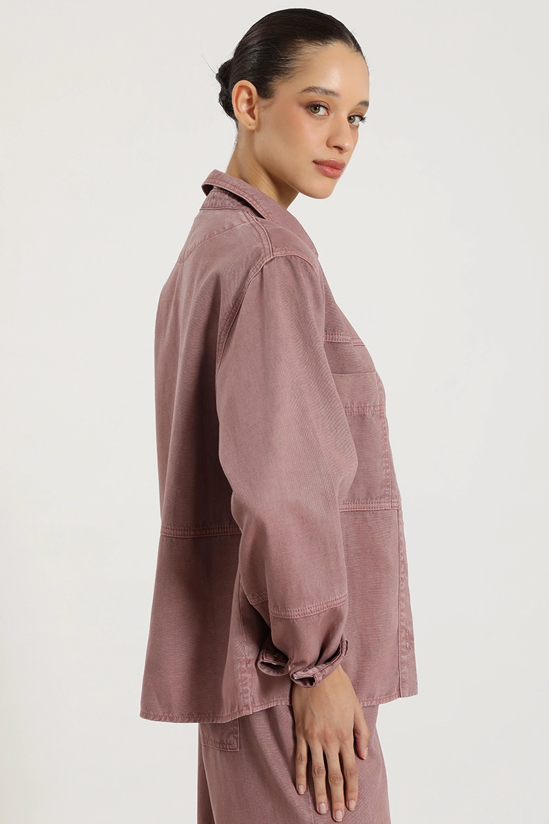 CHAQUETA LYOCELL LINO, RUBOR LIOLA - 7