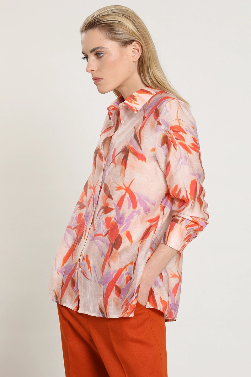 BLUSA ESTAMPADA, ROSA LIOLA - 3