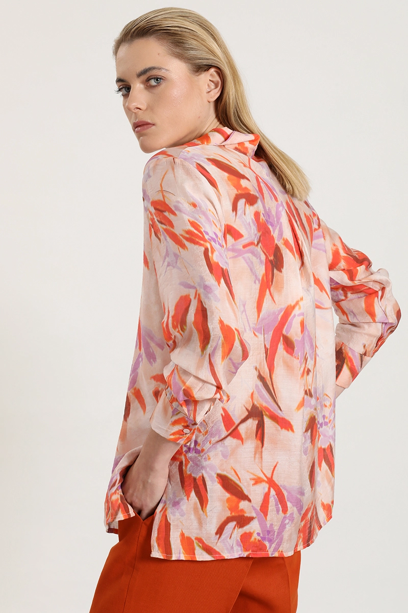 BLUSA ESTAMPADA, ROSA LIOLA - 4