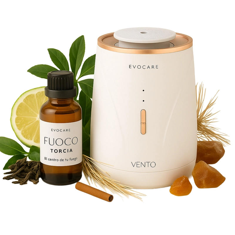 PACK DIFUSOR INALAMBRICO 100 M2 + 30 ML ACEITE AROMA FUOCO - TORCIA - 1
