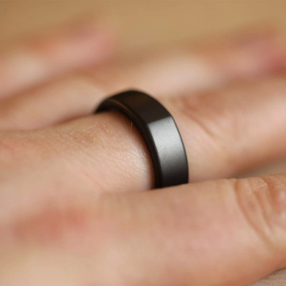 ANILLO INTELIGENTE BLUETOOTH APP MONITOREO OMNI RING BLACK - 3