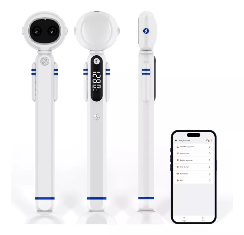 TALLIMETRO INTELIGENTE MEDIDOR DE ESTATURA PORTATIL BLUETOOTH APP - 1
