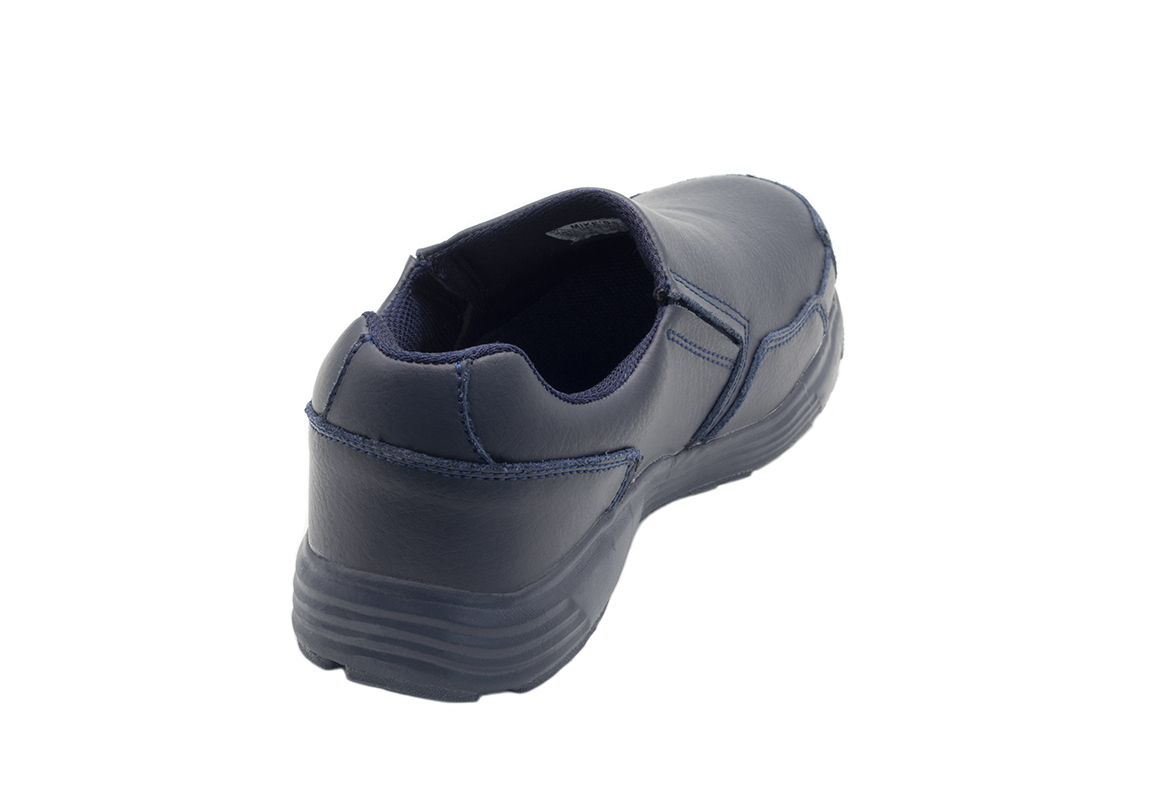 ZAPATO/ZAPATILLA SLIP ON CUERO AZUL - 2