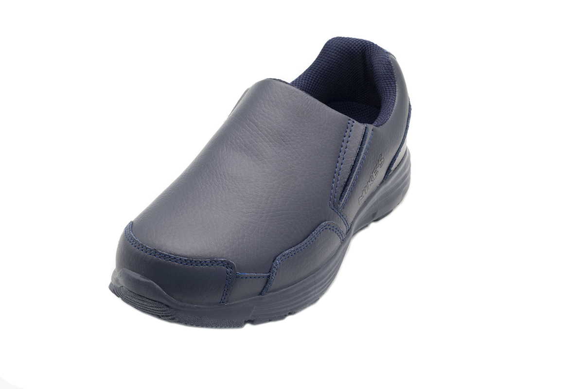 ZAPATO/ZAPATILLA SLIP ON CUERO AZUL - 4