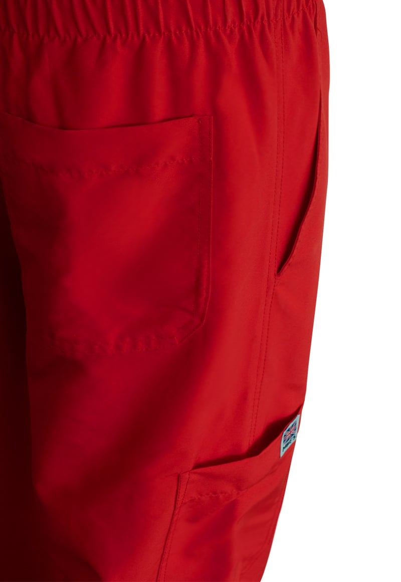 PANTALÓN HOMBRE MIKE'S ANTIFLUIDO UNIFORMES CLÍNICOS ROJO - 3