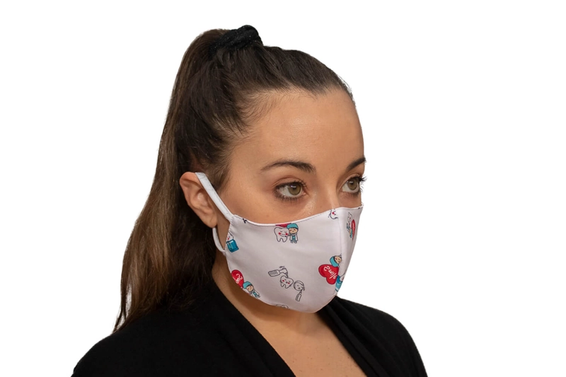 MASCARILLA ANTIFLUIDO LAVABLE MIKE'S DENTISTA - 1