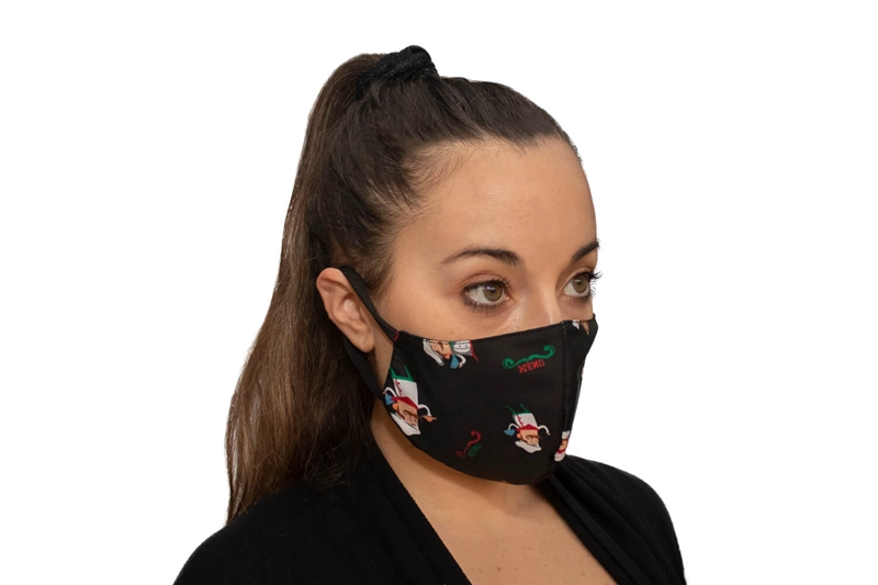 MASCARILLA ANTIFLUIDO LAVABLE MIKE'S COCINERO - 1