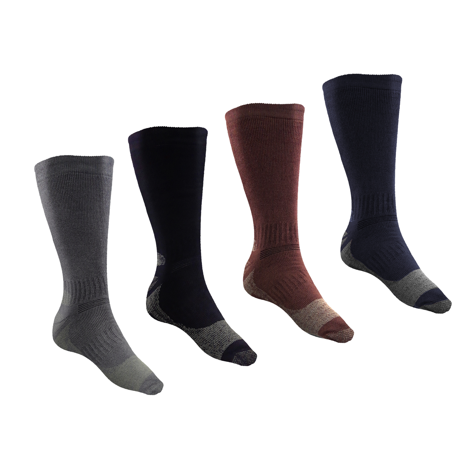 CALCETÍN HOMBRE DIABÉTICO COBRE BAMBOO PACK 3 - 4
