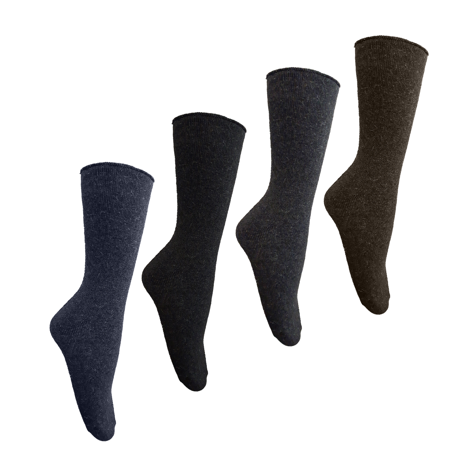 PACK X3 CALCETINES LANA HOMBRE MIKE'S SURTIDO TOALLA SIN PUÑO - 3