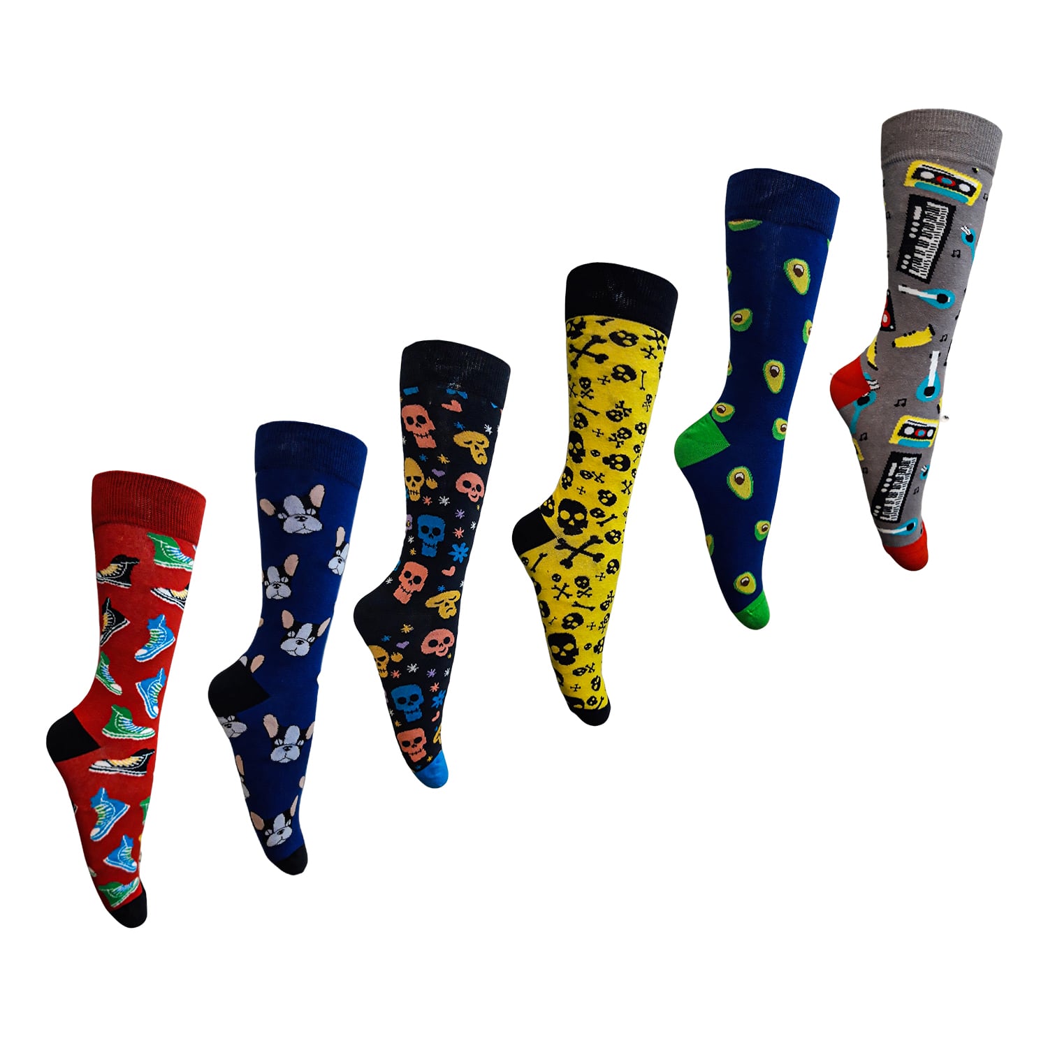 PACK X4 CALCETINES MUJER MIKE'S FUNNY - 3