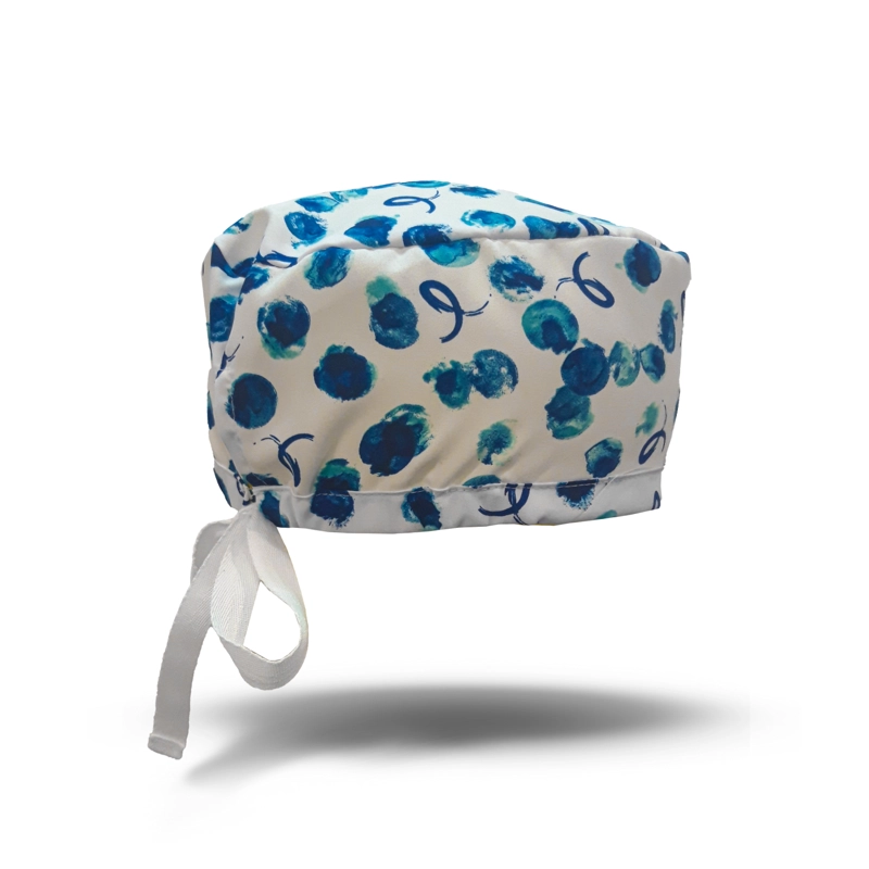 COFIA GORRO CLINICO AMARRE ANTIFLUIDO LAVABLE MIKES ARANDANO - 1