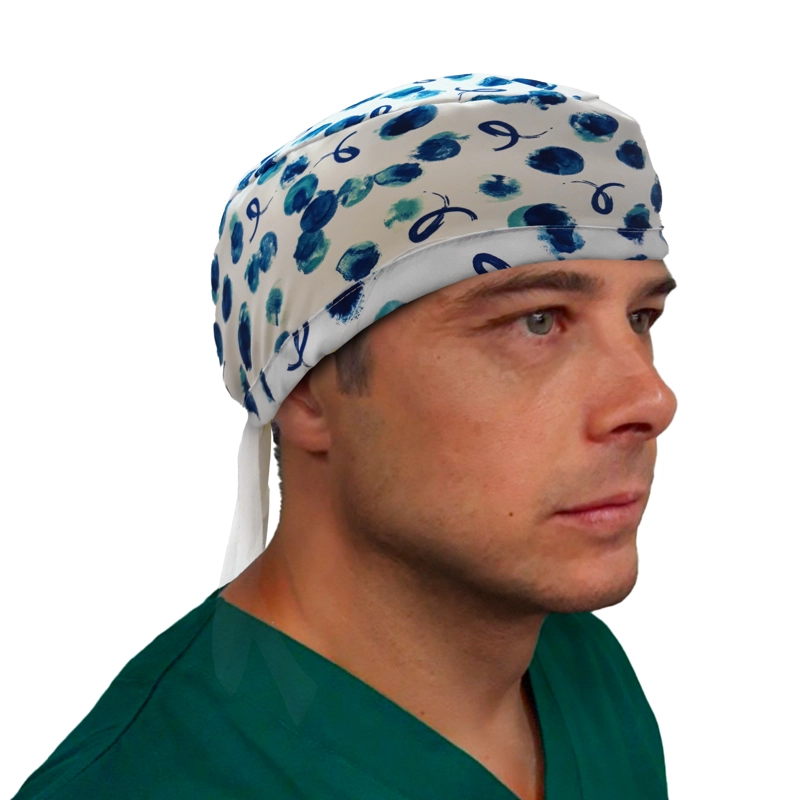 COFIA GORRO CLINICO AMARRE ANTIFLUIDO LAVABLE MIKES ARANDANO - 2