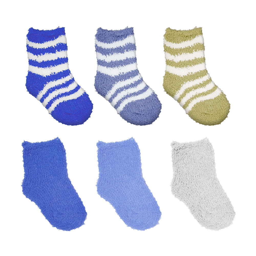 CALCETÍN BEBÉ NIÑO LINEAS COLORES MIKE`S PACK 12 - 2