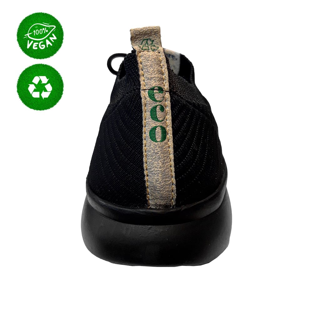 ZAPATILLAS MUJER MIKE'S CASUALES NEGRO SUSTENTABLE - 4