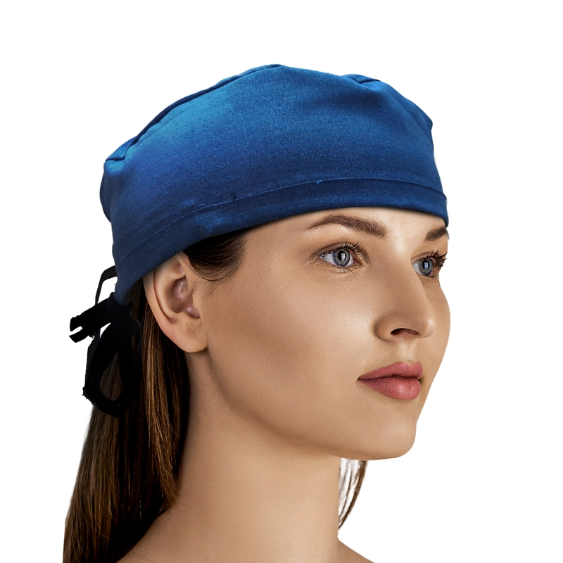 COFIA GORRO CLINICO AMARRE ANTIFLUIDO LAVABLE DENIM MIKE`S - 3