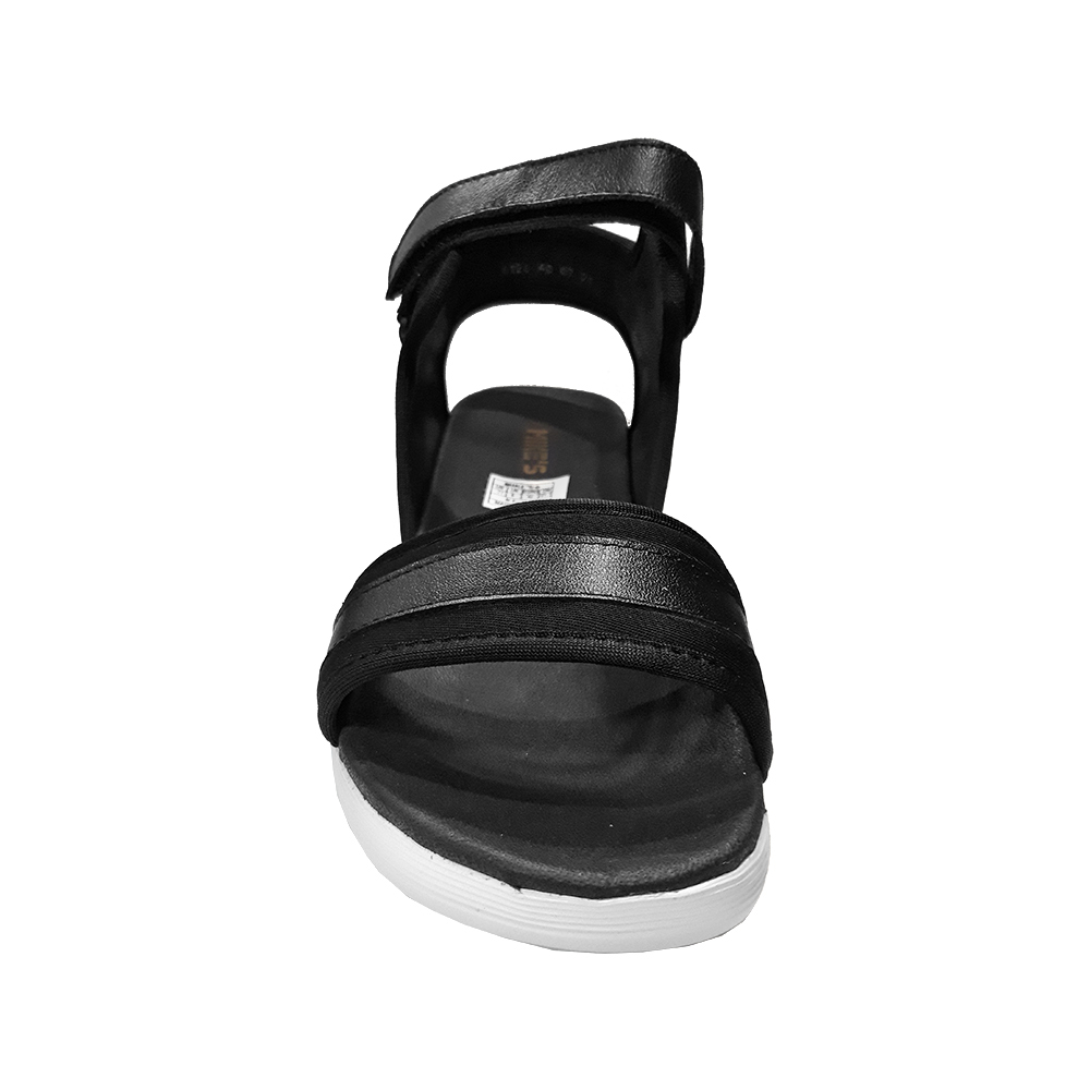 SANDALIAS MUJER MIKE'S EN COLOR NEGRO CUERO NEOPRENE - 2