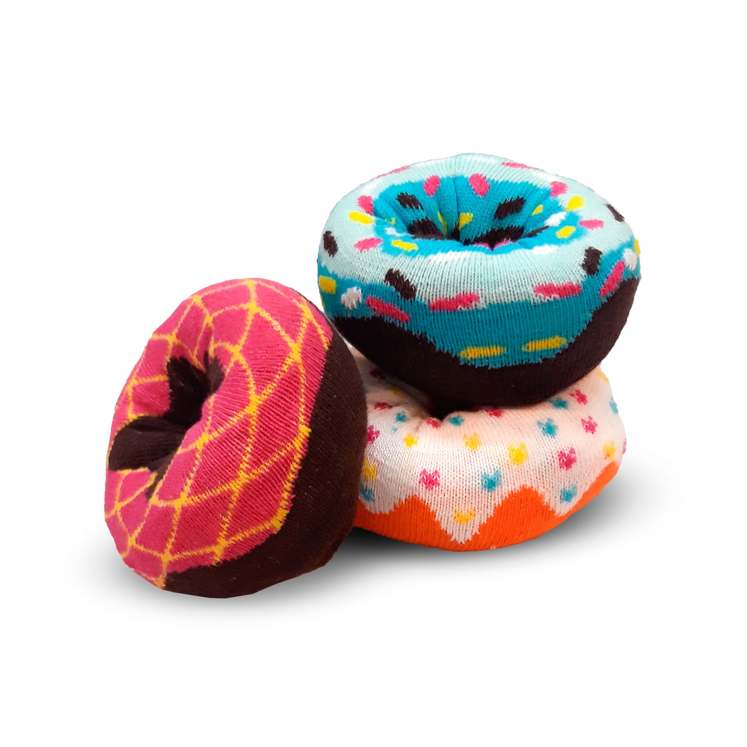 PACK X3 CALCETINES UNISEX MIKE'S DIVERTIDO DONUTS - 2