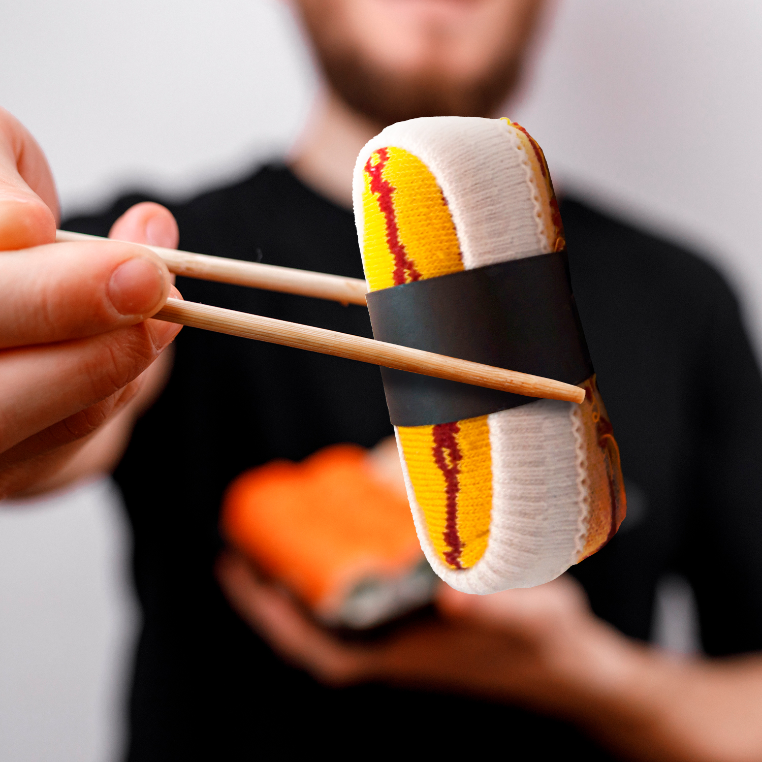 PACK X3 CALCETINES UNISEX MIKE'S DIVERTIDOS CAJA SUSHI - 6