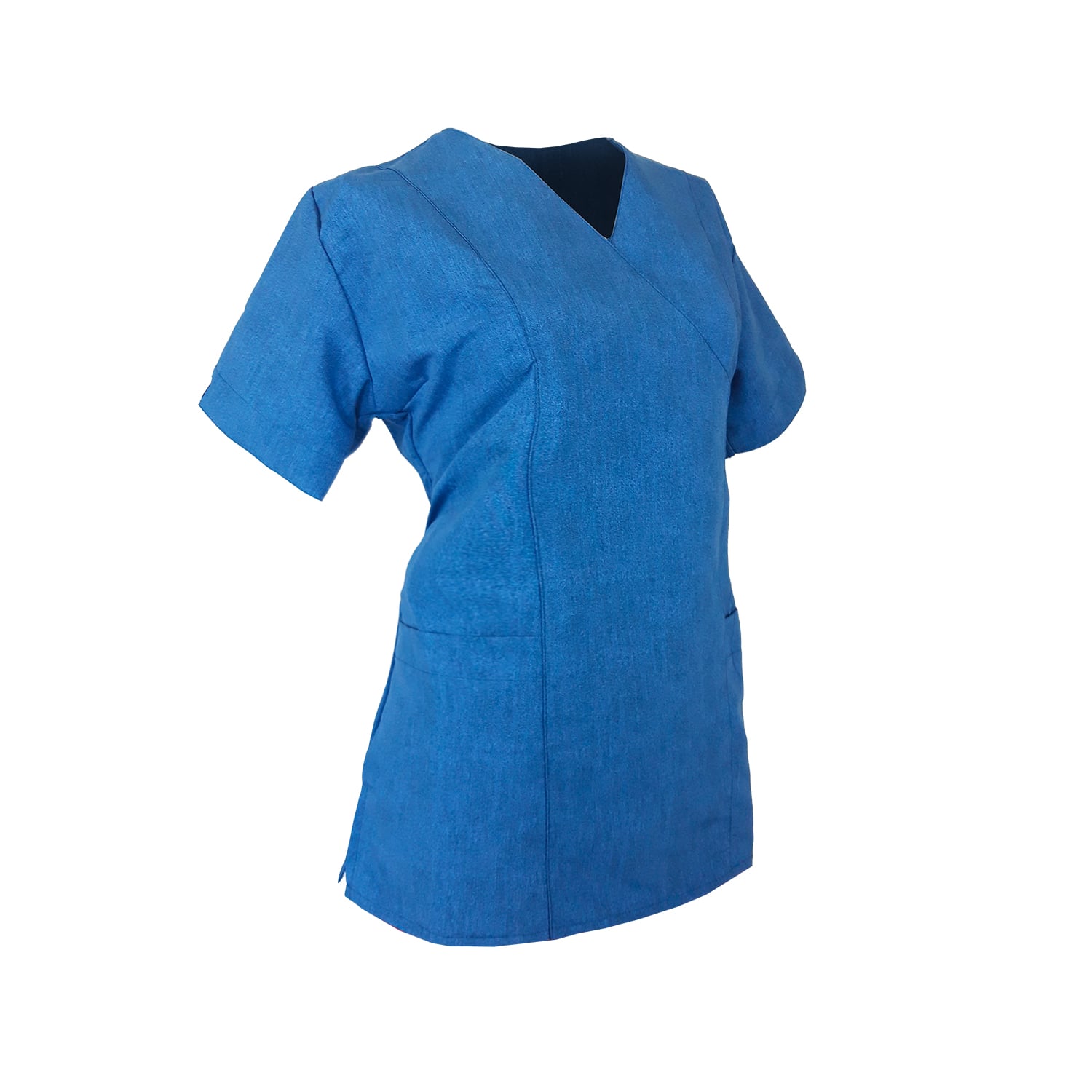 POLERA MUJER MIKE'S UNIDAD JEAN ANTIFLUIDO UNIFORMES CLÍNICOS - 2